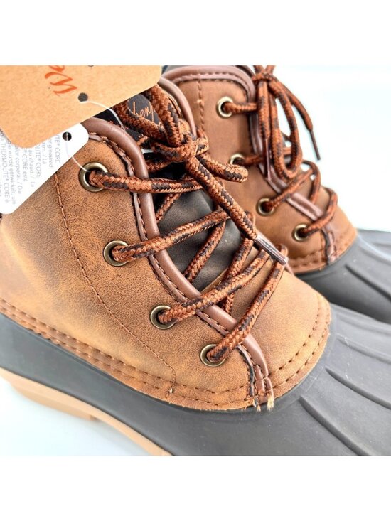 Weatherproof Vintage Men\'s Aidan Duck Boots Size 8 Tan New In Box main image 13